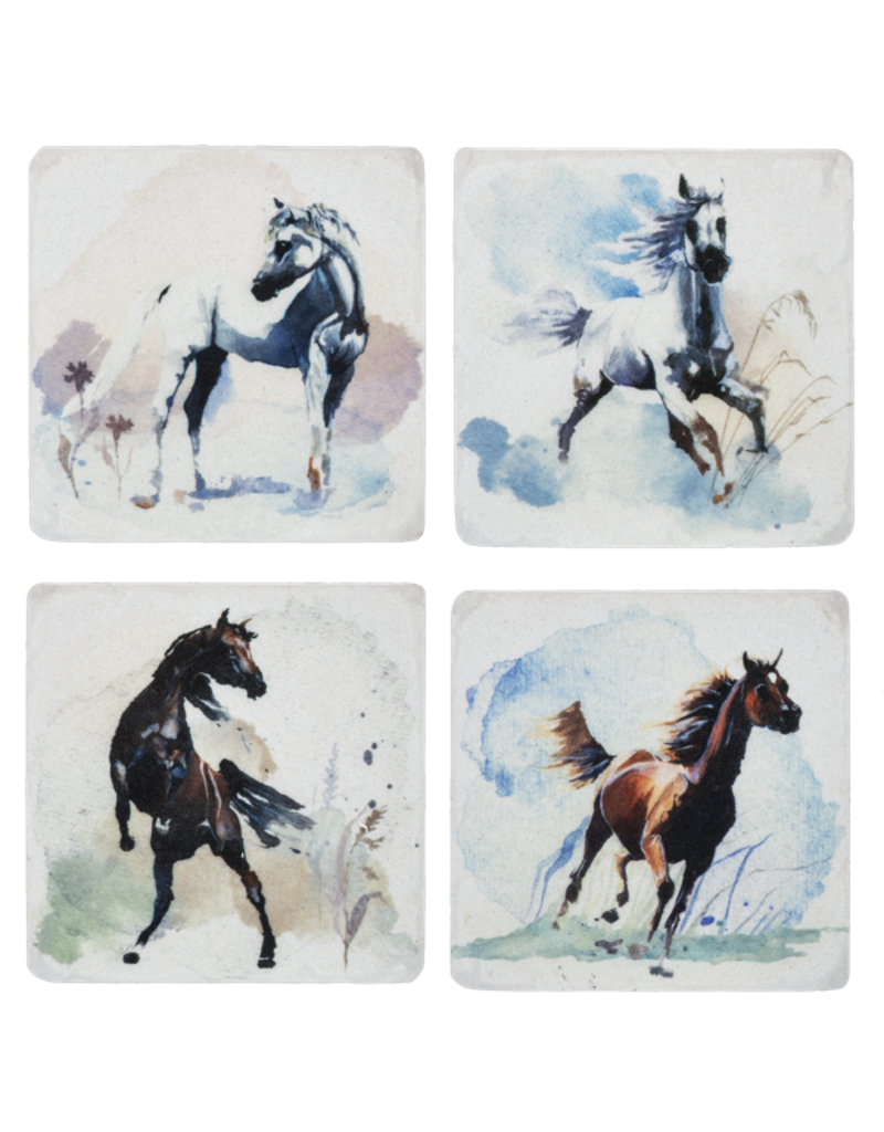 Coaster Set - Horses