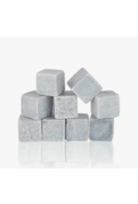 Viski Glacier Rocks Soapstone Cubes | Set of 9