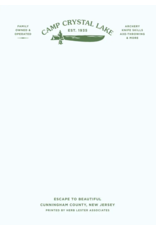 Fictional Hotel Notepad | Camp Crystal Lake