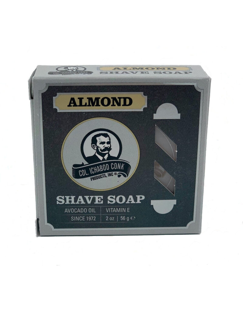 Col. Conk Col. Conk Shave Soap Puck - Almond