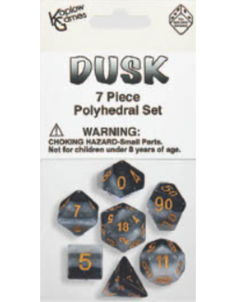 7 Piece Polyhedral Dice Set | Select Color