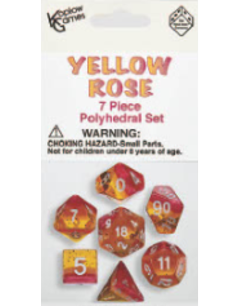 7 Piece Polyhedral Dice Set | Select Color