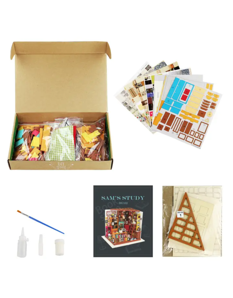 Hands Craft Mini House Kit | Sam's Study
