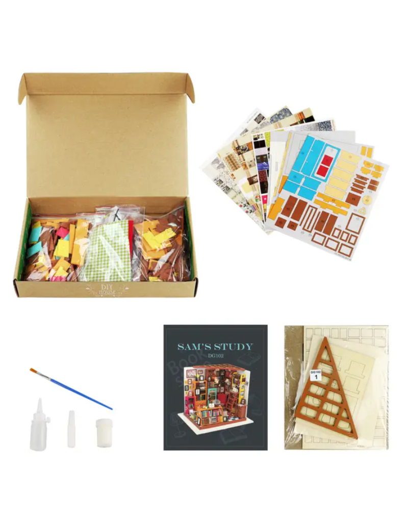 Mini House Kit | Sam's Study