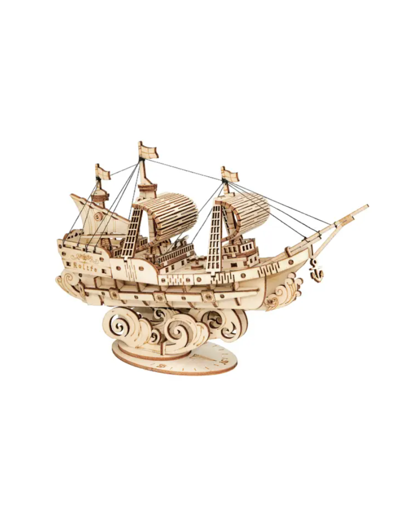 3D Wooden Puzzle | Sailing Ship