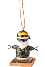 S'mores Ornament Biker