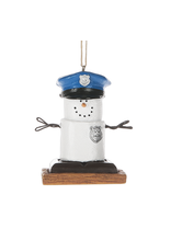 S'mores Ornament Policeman
