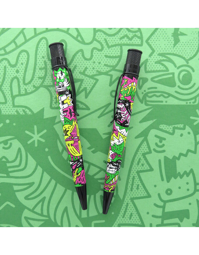 Retro 51 Retro 51 Dino Smash Popper Rollerball Pen