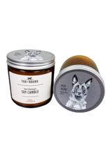 Fox + Hound Odor Eliminator Soy Candle | K9 Axe | Nag Champa
