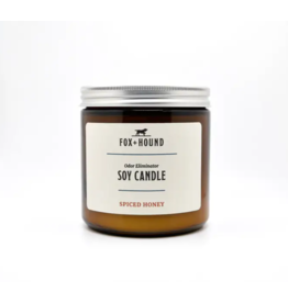 Fox + Hound Odor Eliminator Soy Candle | Spiced Honey