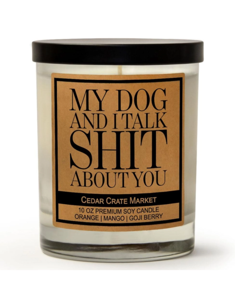 Cedar Crate Market Candle | Dog & I Talk About You