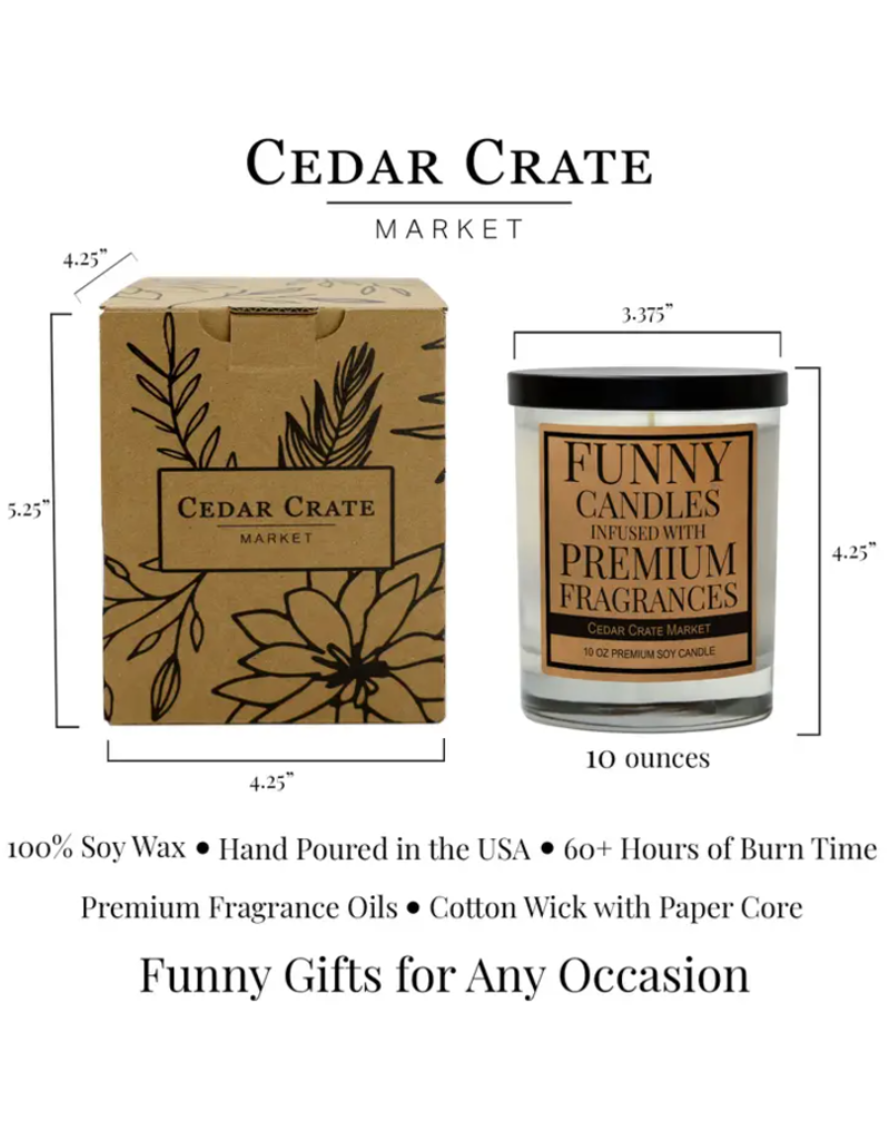 Cedar Crate Market Candle | Dog & I Talk About You