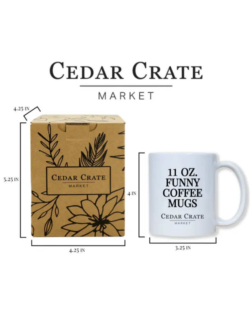 Cedar Crate Market Mug | Live Life