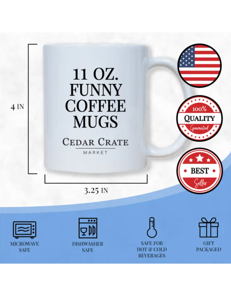 Cedar Crate Market Mug | Live Life