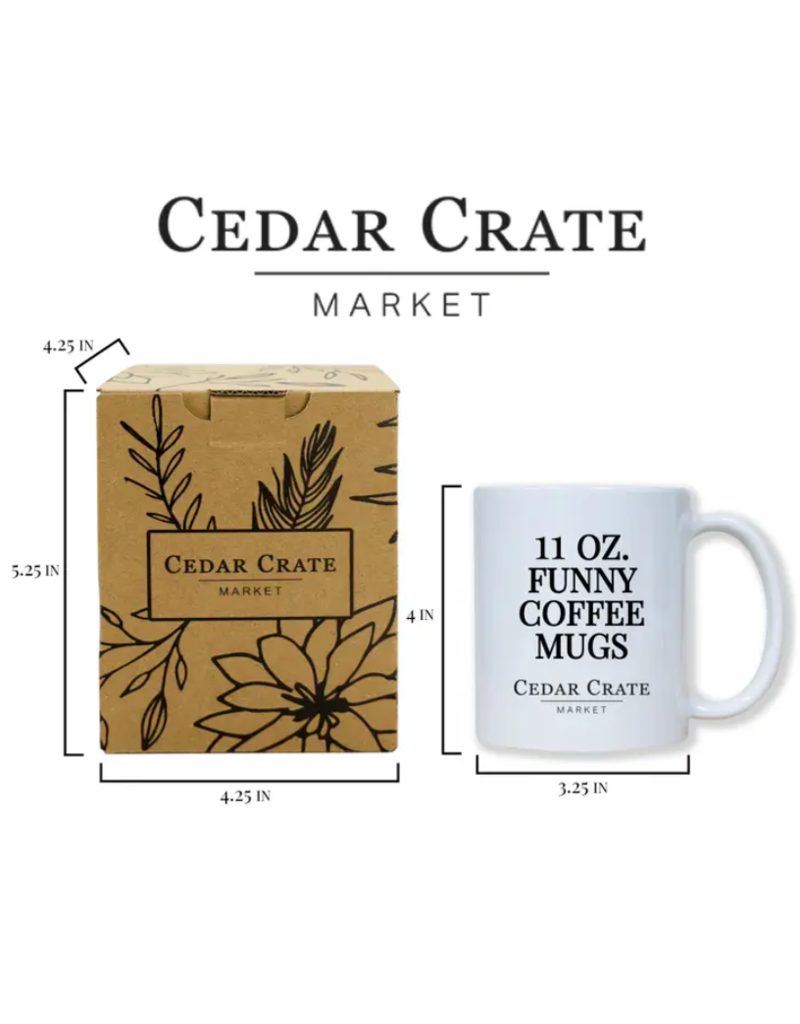 Cedar Crate Market Mug | Dog Said No