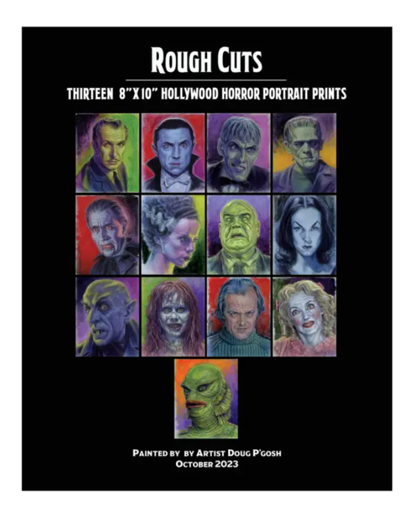 Doug P'gosh Doug P'gosh Limited Edition "Rough Cuts" Print Portfolio - Set of 13