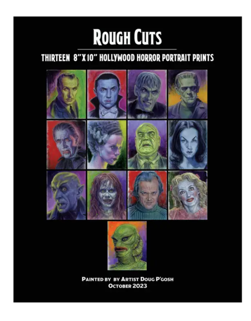 Retro-a-go-go P'Gosh Limited Edition "Rough Cuts" Print Portfolio - Set of 13