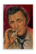 Retro-a-go-go Limited Edition Art Print | Robert Mitchum | Signed & Numbered