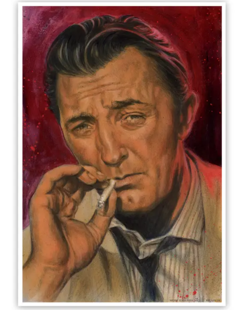 Retro-a-go-go Limited Edition Art Print | Robert Mitchum | Signed & Numbered