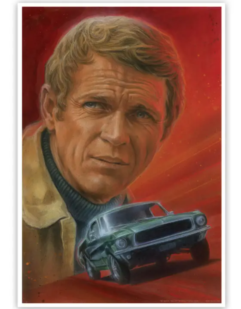 Retro-a-go-go Limited Edition Art Print | Steve McQueen | Signed & Numbered