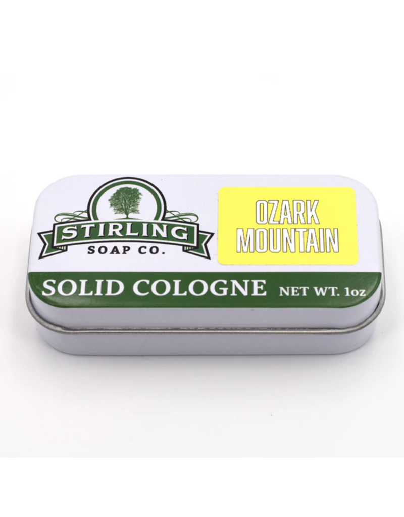 Stirling Soap Co. Stirling Solid Cologne | Ozark Mountain