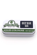 Stirling Soap Co. Stirling Solid Cologne | Deep Blue Sea