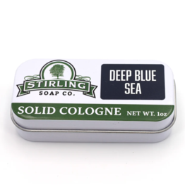 Stirling Soap Co. Stirling Solid Cologne | Deep Blue Sea