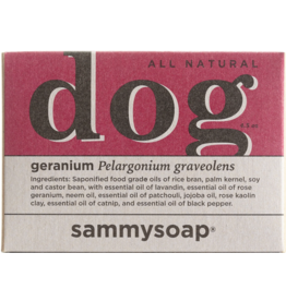 Sammy Soap | Geranium Dog Soap