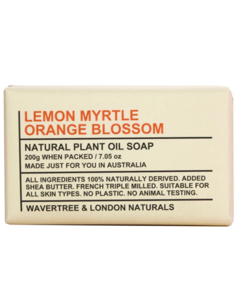 Australian Natural Soap Lemon Myrtle Orange Blossom Bath Soap