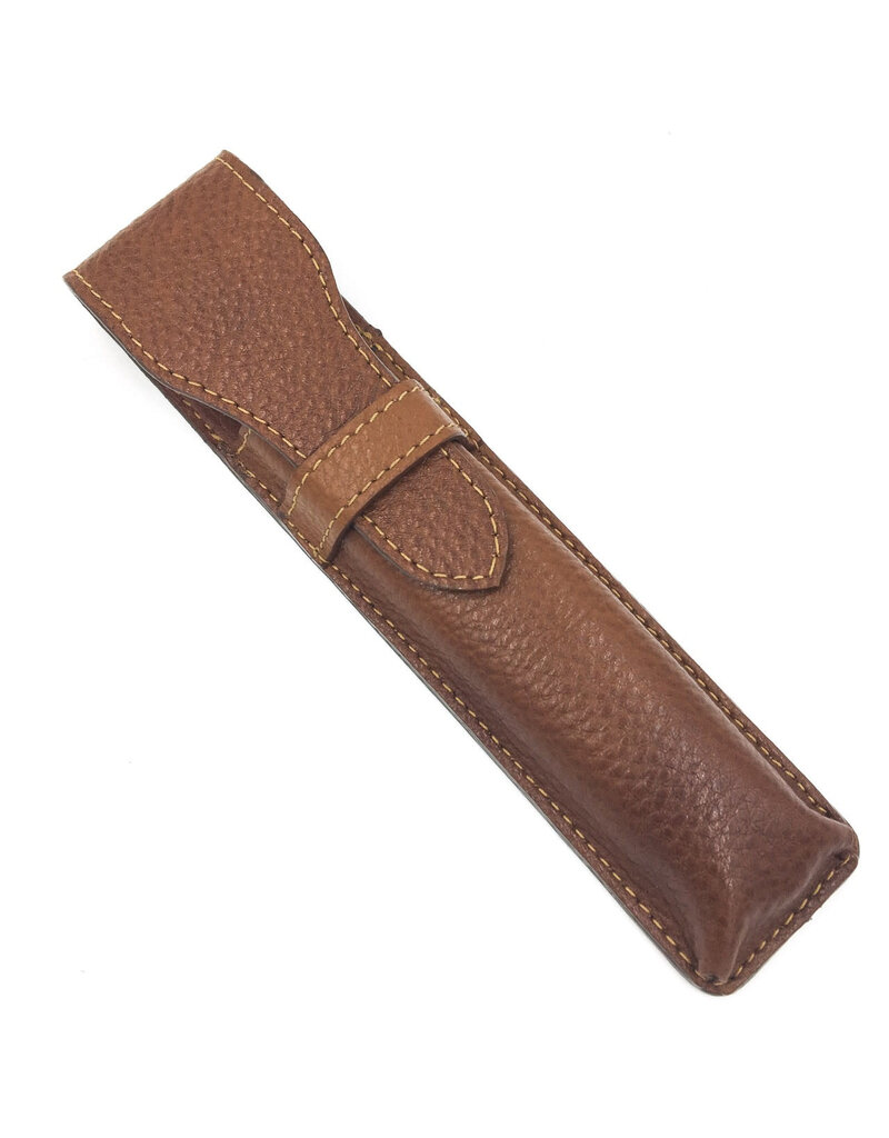 Parker Parker Leather Straight Razor Case