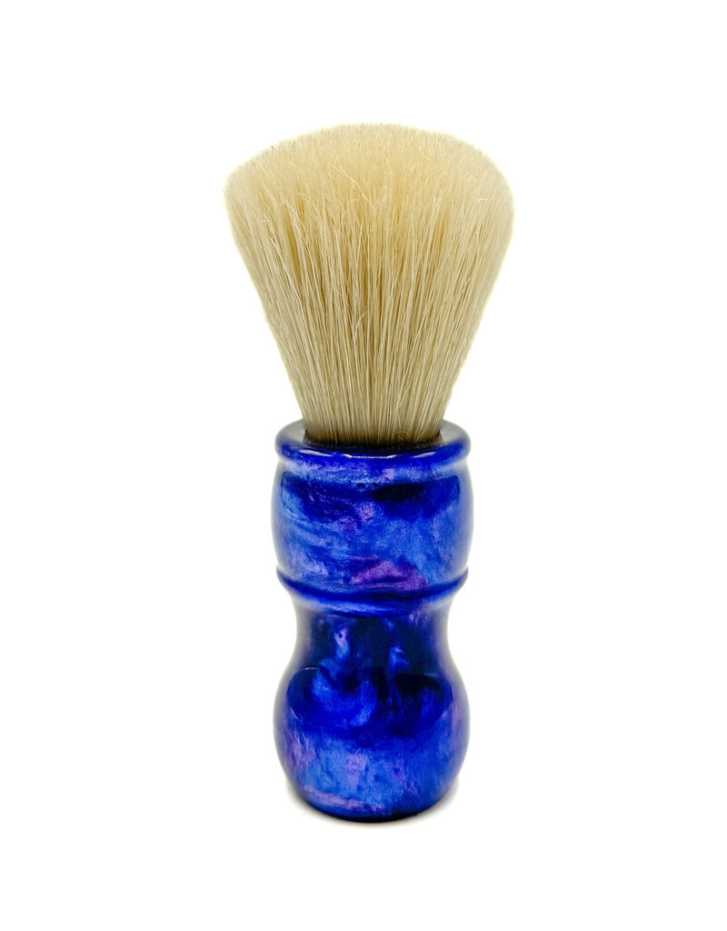 Parker Parker Boar Bristle Brush | Blue Resin Handle