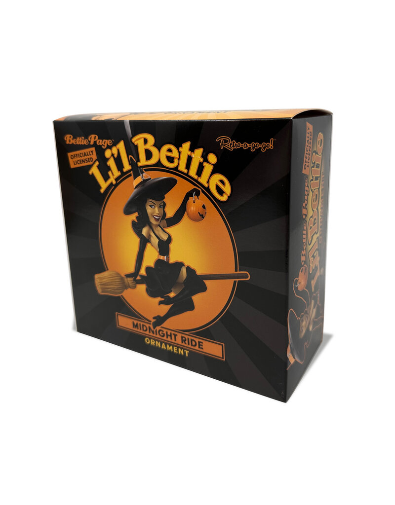 Retro-a-go-go Bettie Page Ornament | Midnight Ride