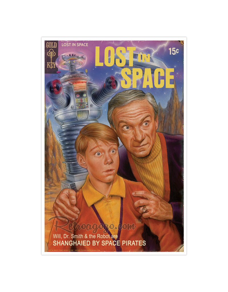 Retro-a-go-go P'gosh "Lost In Space" Print