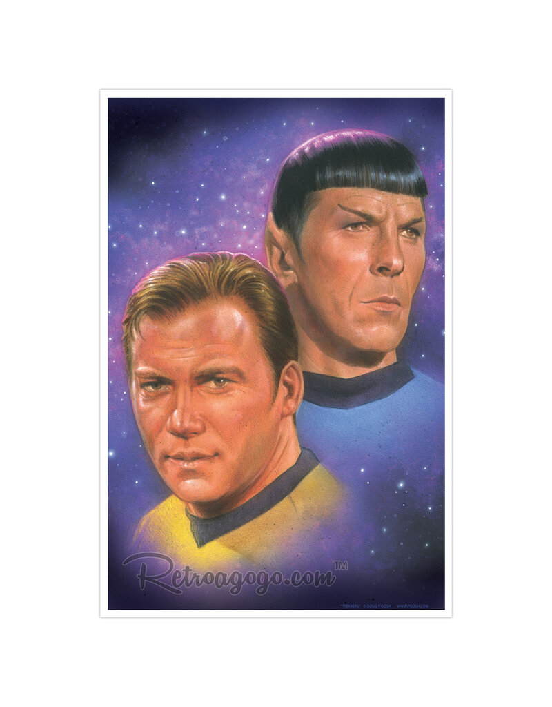 Retro-a-go-go P'gosh "Trekkers" Print
