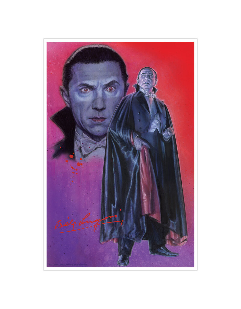 Retro-a-go-go P'gosh Bela Lugosi Tribute Print