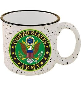 Stoneware Speckle Mug | Army