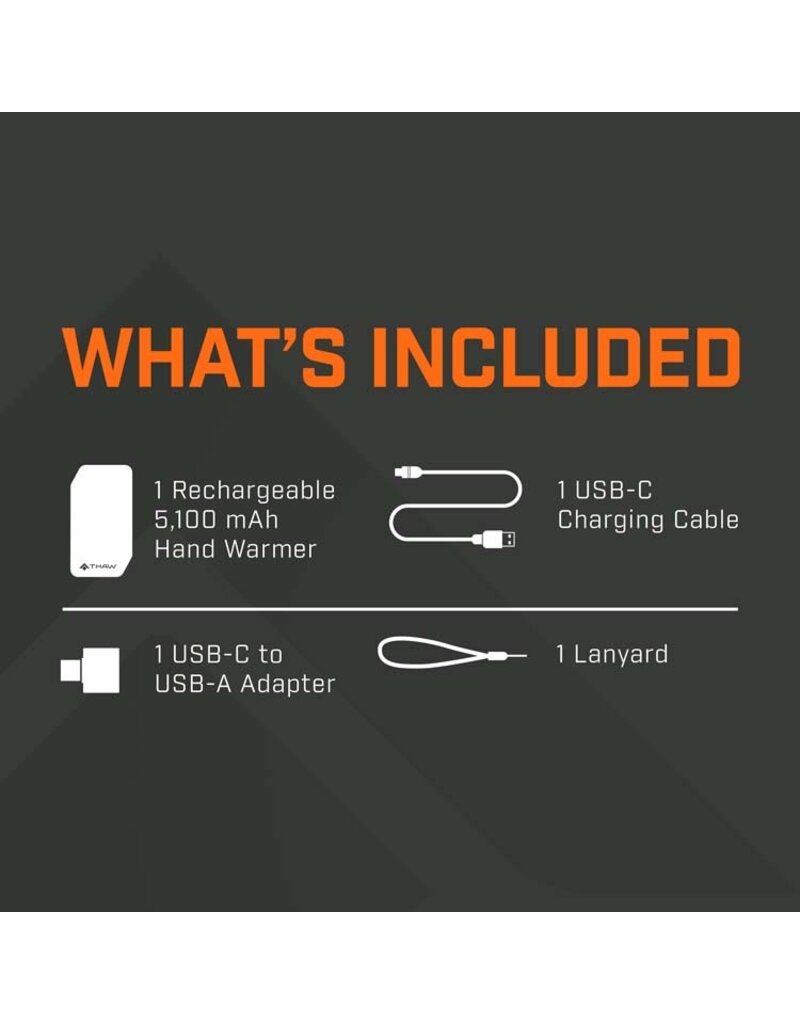 Thaw 5K Rechargeable Hand Warmer