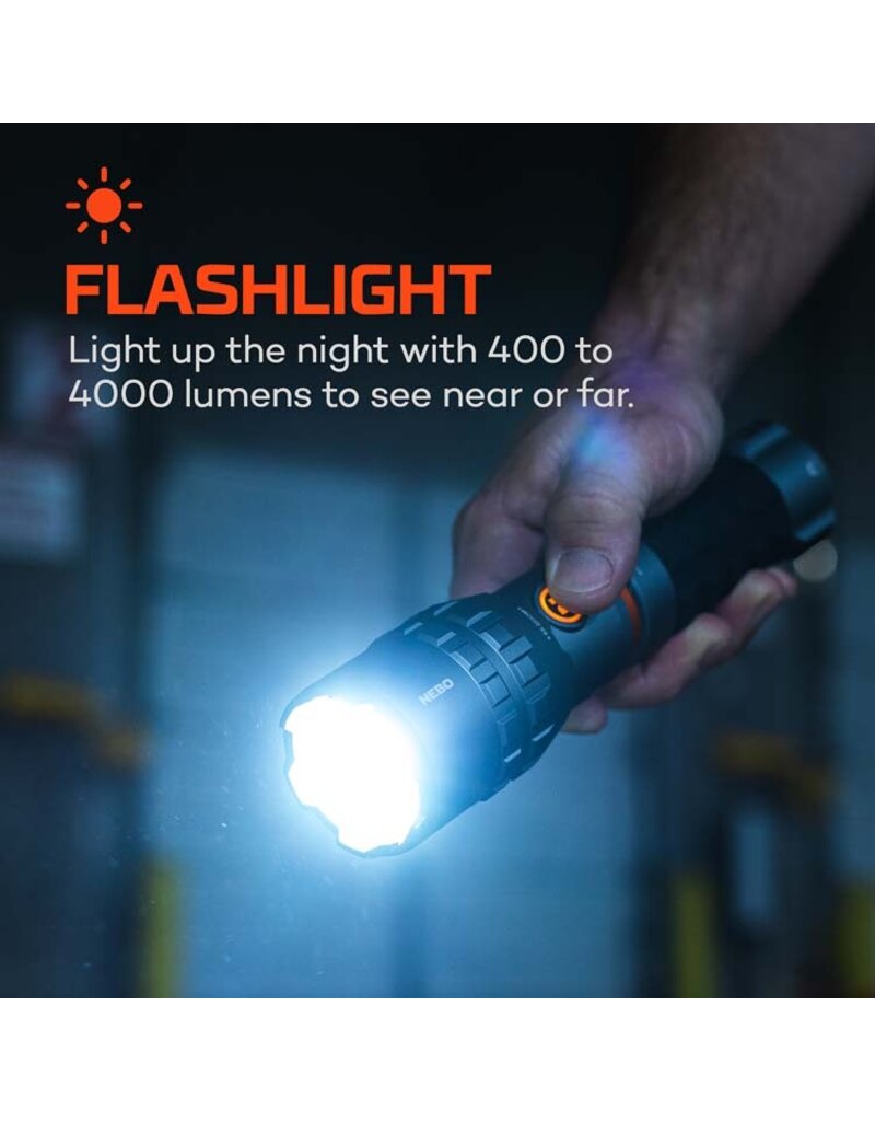 NEBO Nebo Slyde King 4K Flashlight