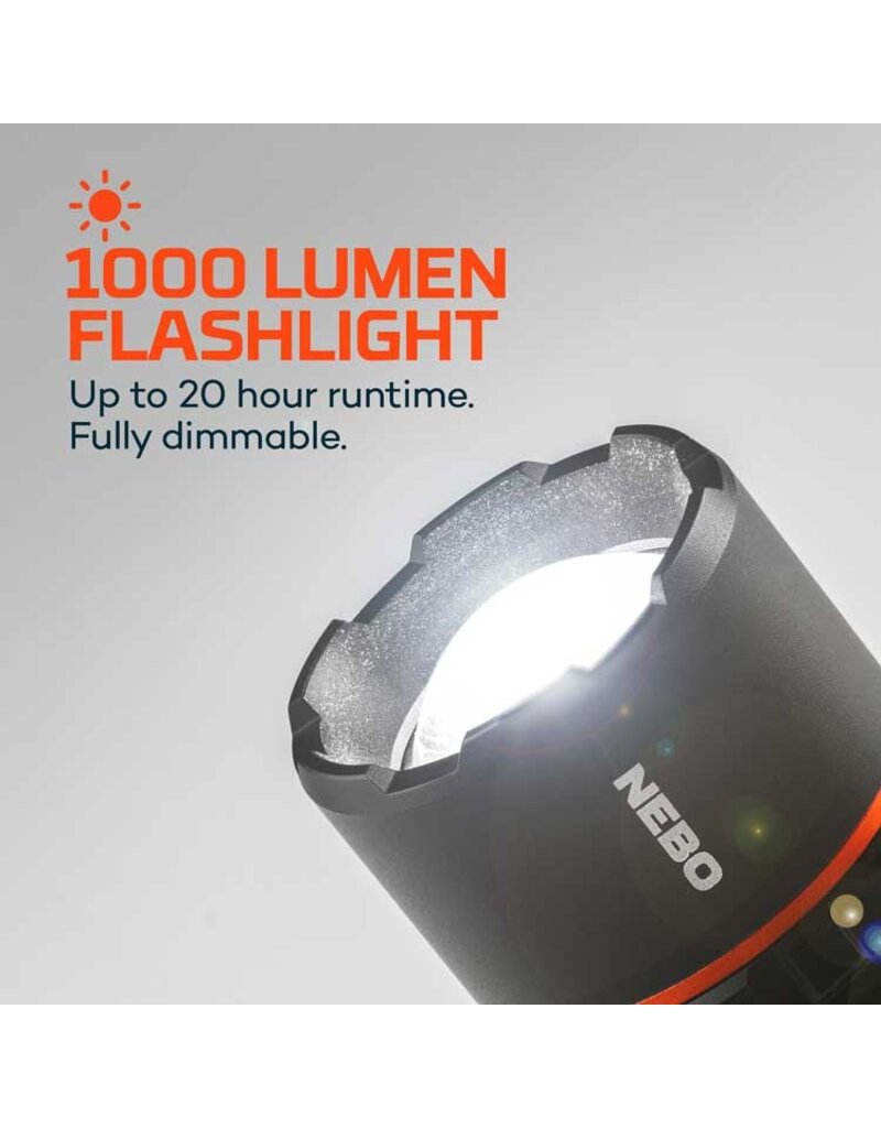 NEBO Nebo Slyde King 1K Flashlight & Worklight