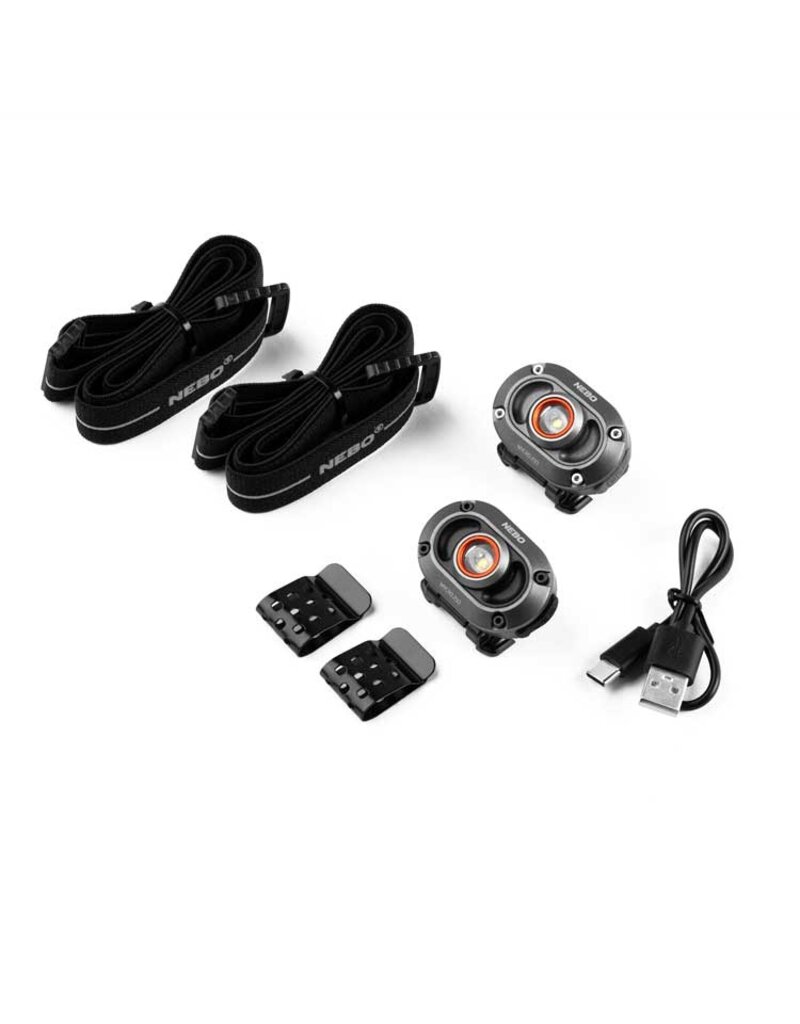 NEBO Nebo Mycro 250 Lumen Headlamp - Twin Pack