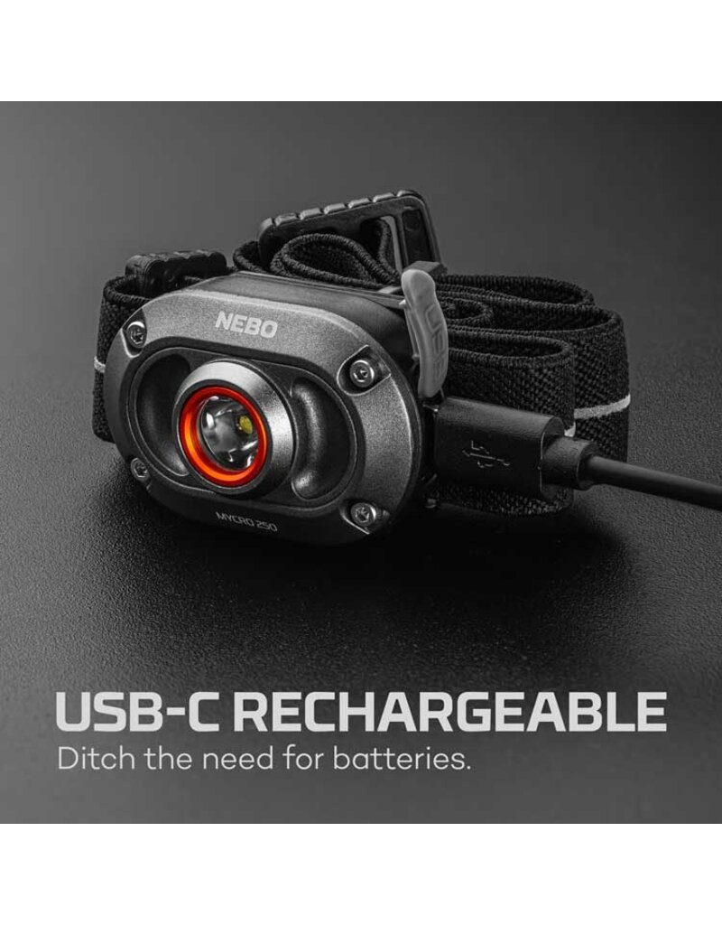 NEBO Nebo Mycro 250 Lumen Headlamp - Twin Pack