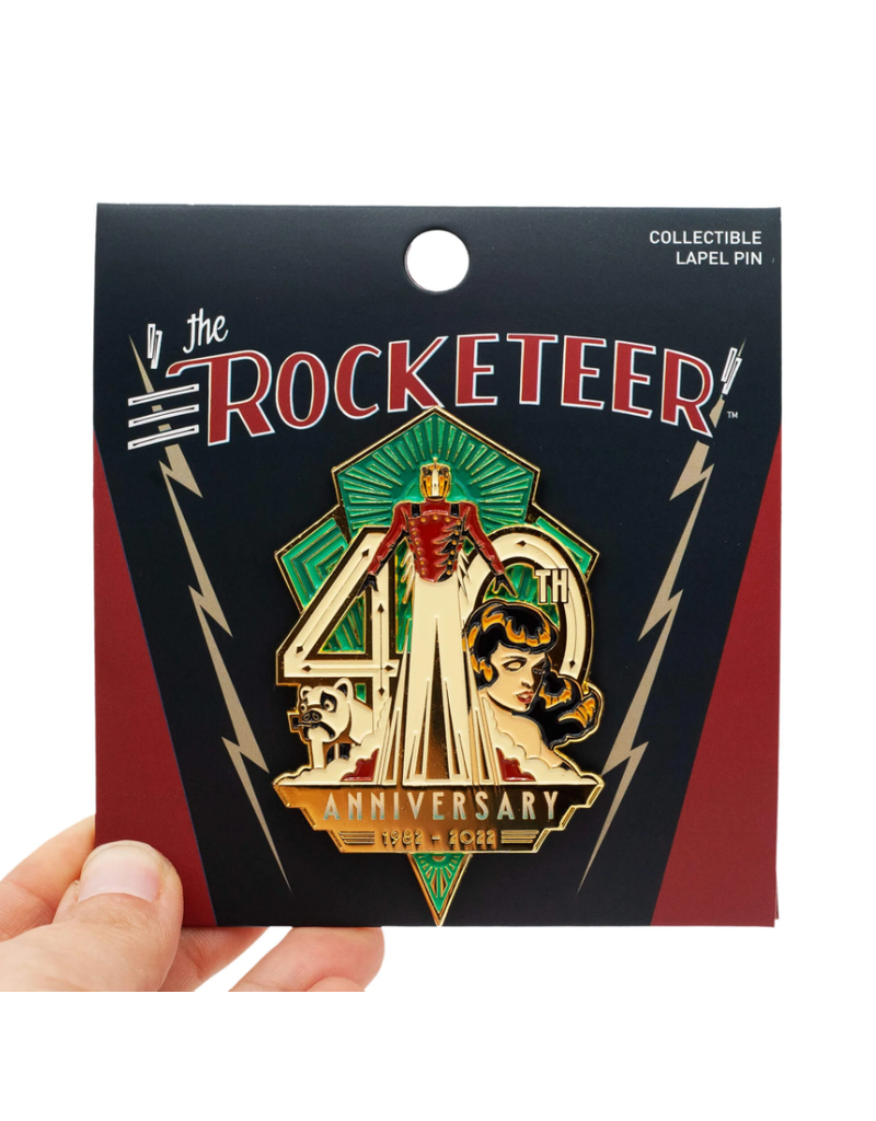 Little Shop of Pins The Rocketeer 40th Anniversary Pin