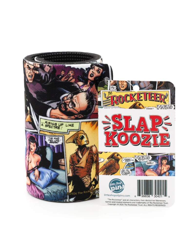 Little Shop of Pins Slap Koozie | The Rocketeer