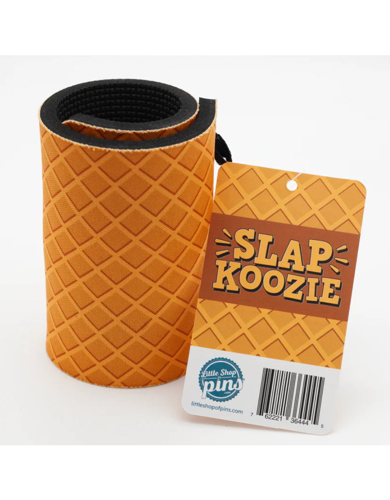 Little Shop of Pins Slap Koozie | Waffle Cone