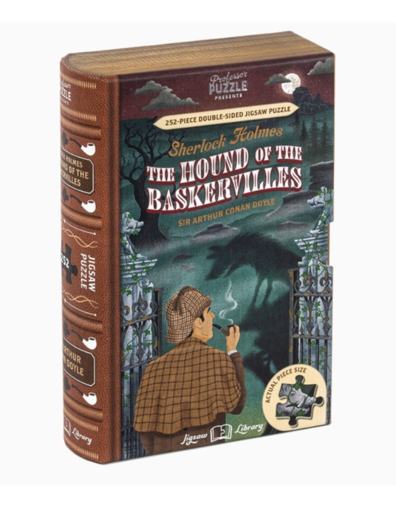 Professor Puzzle The Hound of the Baskervilles | Double-Sided Jigsaw Puzzle