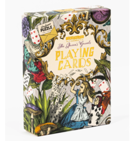 Professor Puzzle Alice in Wonderland "The Queen's Guards" Playing Cards