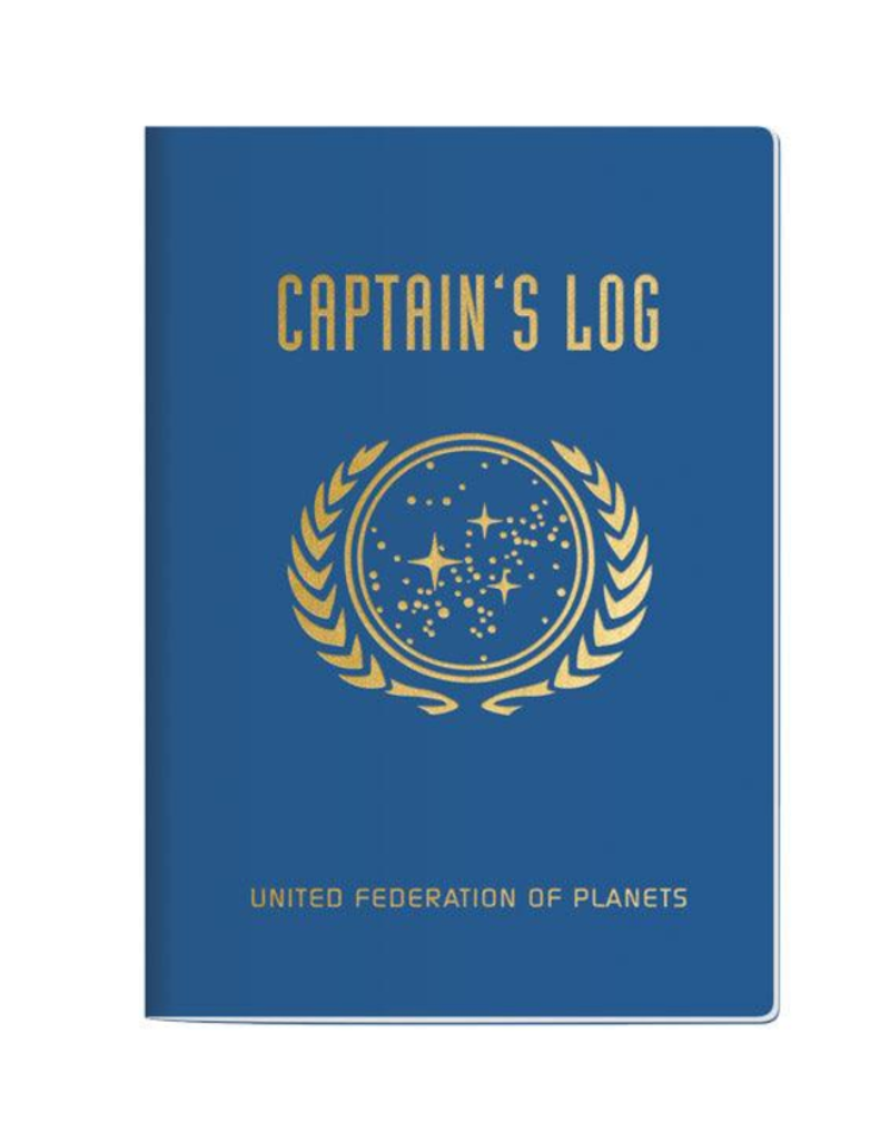 Unemployed Philosophers Guild Star Trek Captain's Log Notebook