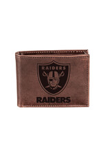 Leather Wallet |  Bi-Fold Las Vegas Raiders