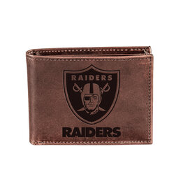 Leather Wallet |  Bi-Fold Las Vegas Raiders