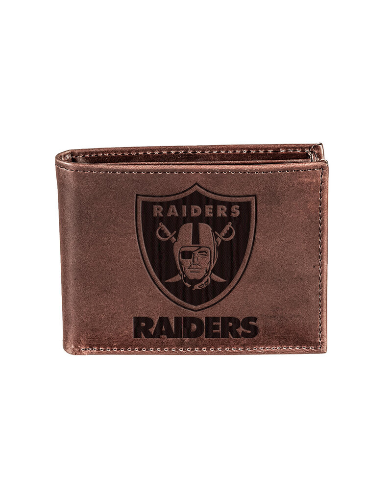 Leather Wallet |  Bi-Fold Las Vegas Raiders